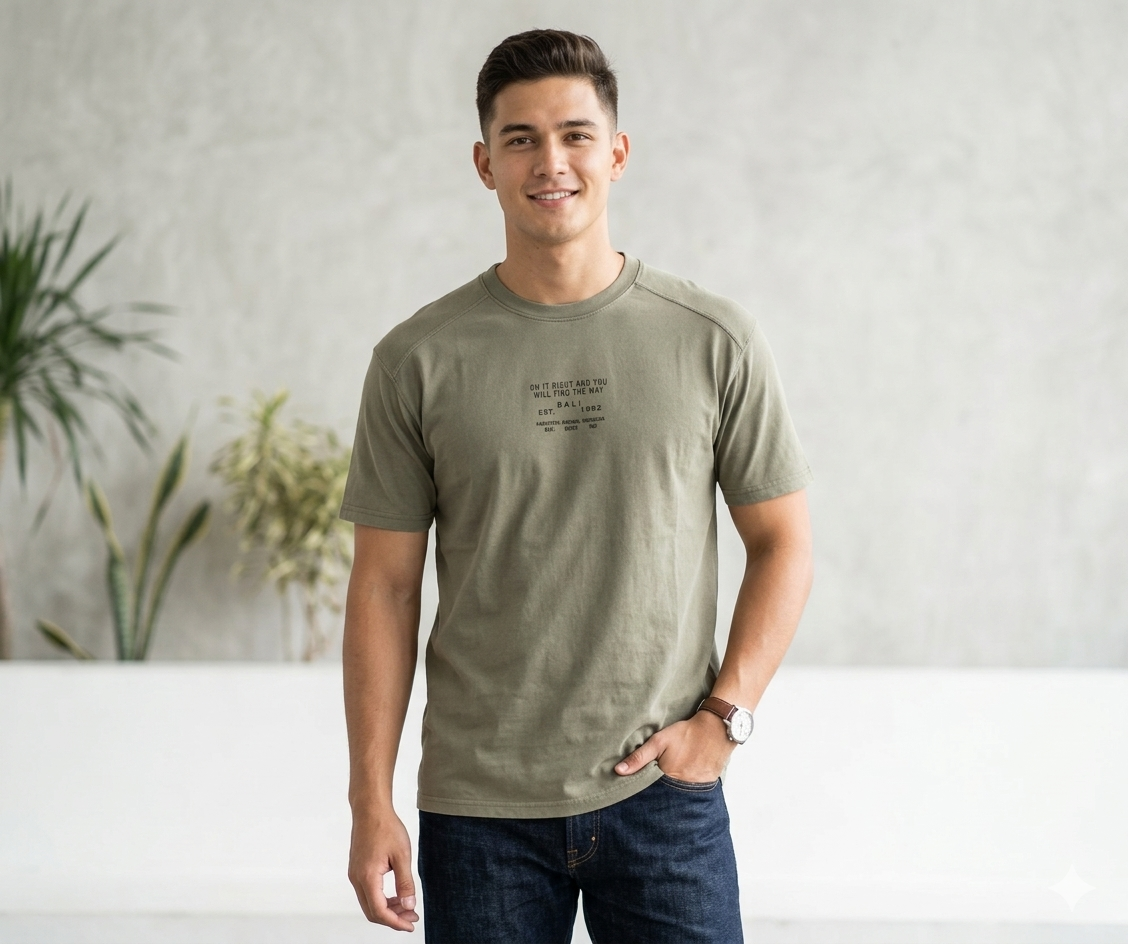 Men's Casual T-Shirt - Bali vibe