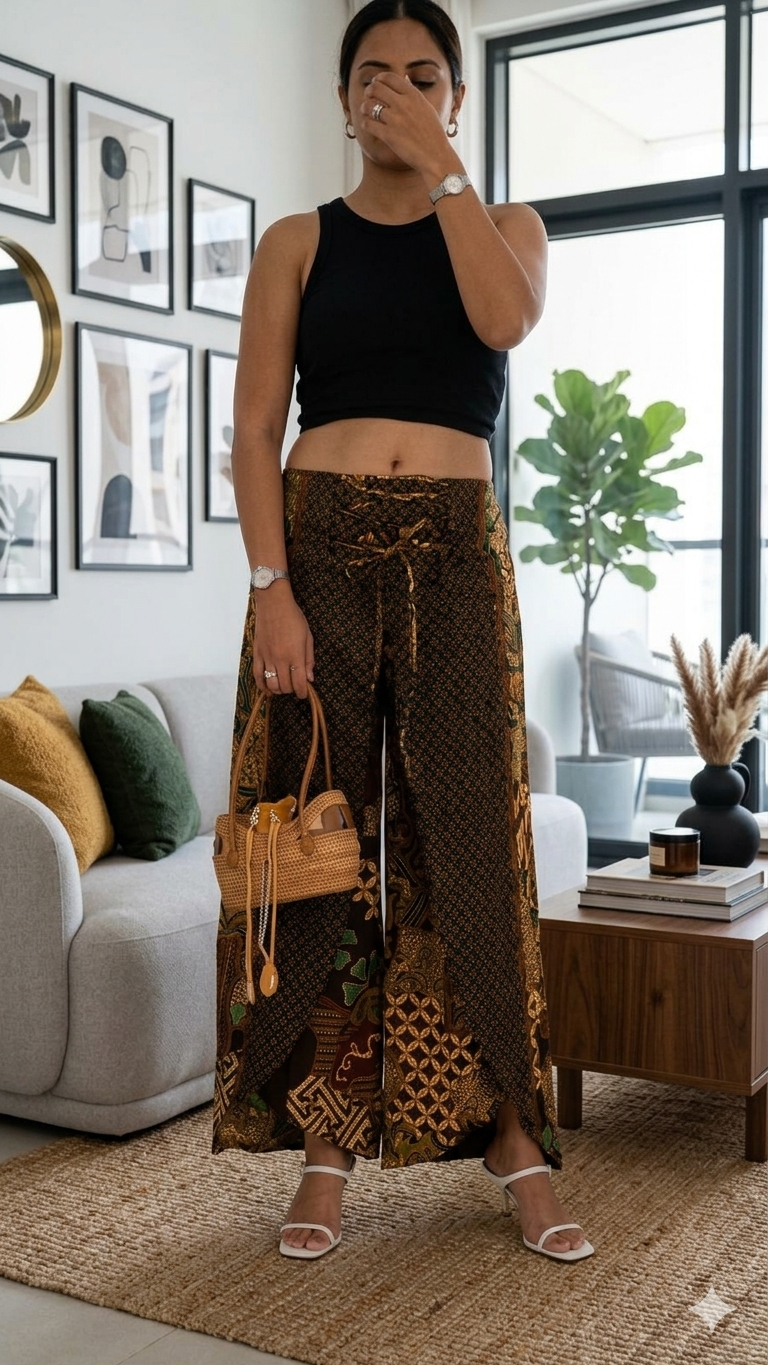 Batik Wrap Pants - "Bali Collection"