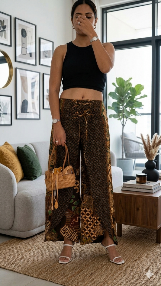 Batik Wrap Pants - "Bali Collection"